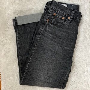 Gap - straight high rise jean